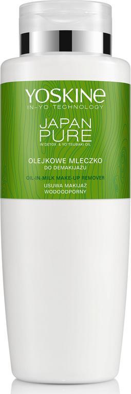 Yoskine Japan Pure Olejkowe Mleczko do demakijażu twarzy i oczu 400 ml