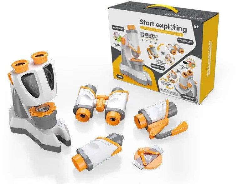 Mikroskop 4w1 szkÅo powiÄkszajÄce lornetka