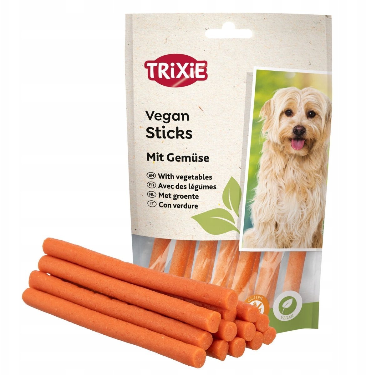 Trixie Vegan Sticks smakołyk dla psów z warzywami, 120 g