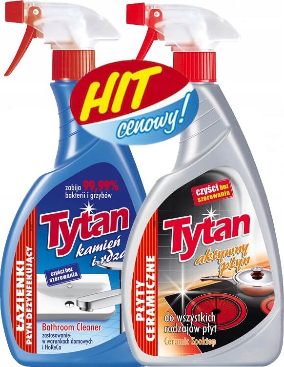 Tytan Tytan SPRAY DO ŁAZIENEK+PŁYT CERAMICZNYCH 50% CENY