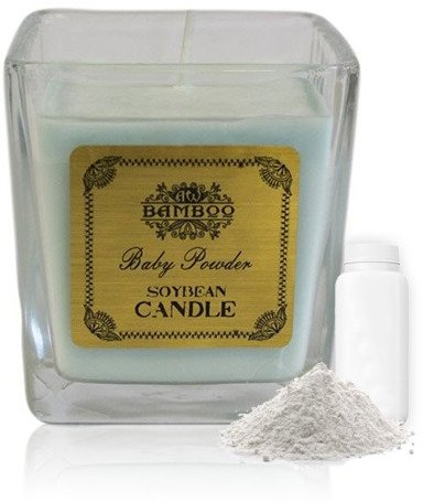 Zapachowa świeca sojowa - Puder Dziecięcy