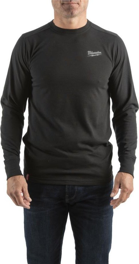 Milwaukee MILWAUKEE T-SHIRT Z DŁUGIM RĘKAWEM - CZARNY HTLSBL-XXL