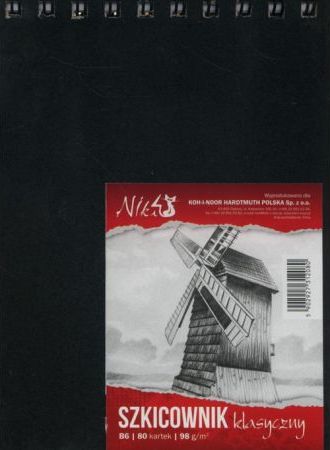 Koh I Noor Szkicownik B6 80k biały