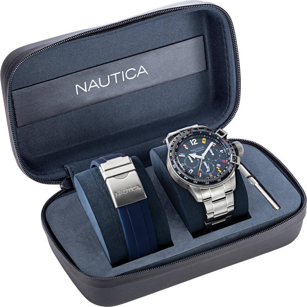 Zegarek Nautica Zegarek Nautica Chronograf Box Set NAPBFF106