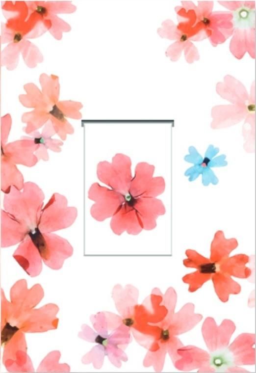 DaVinci Karnet z zakładką magnetyczną+ koperta Pierwiosnek