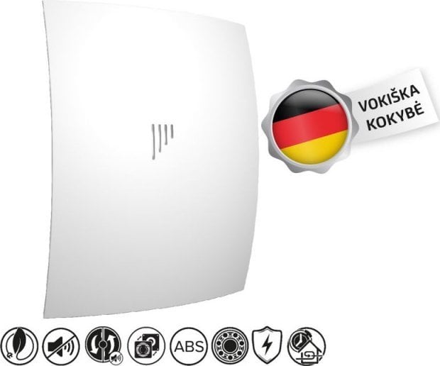 Vlano Bathroom fan Vlano WING 100 T (with timer) 100 mm