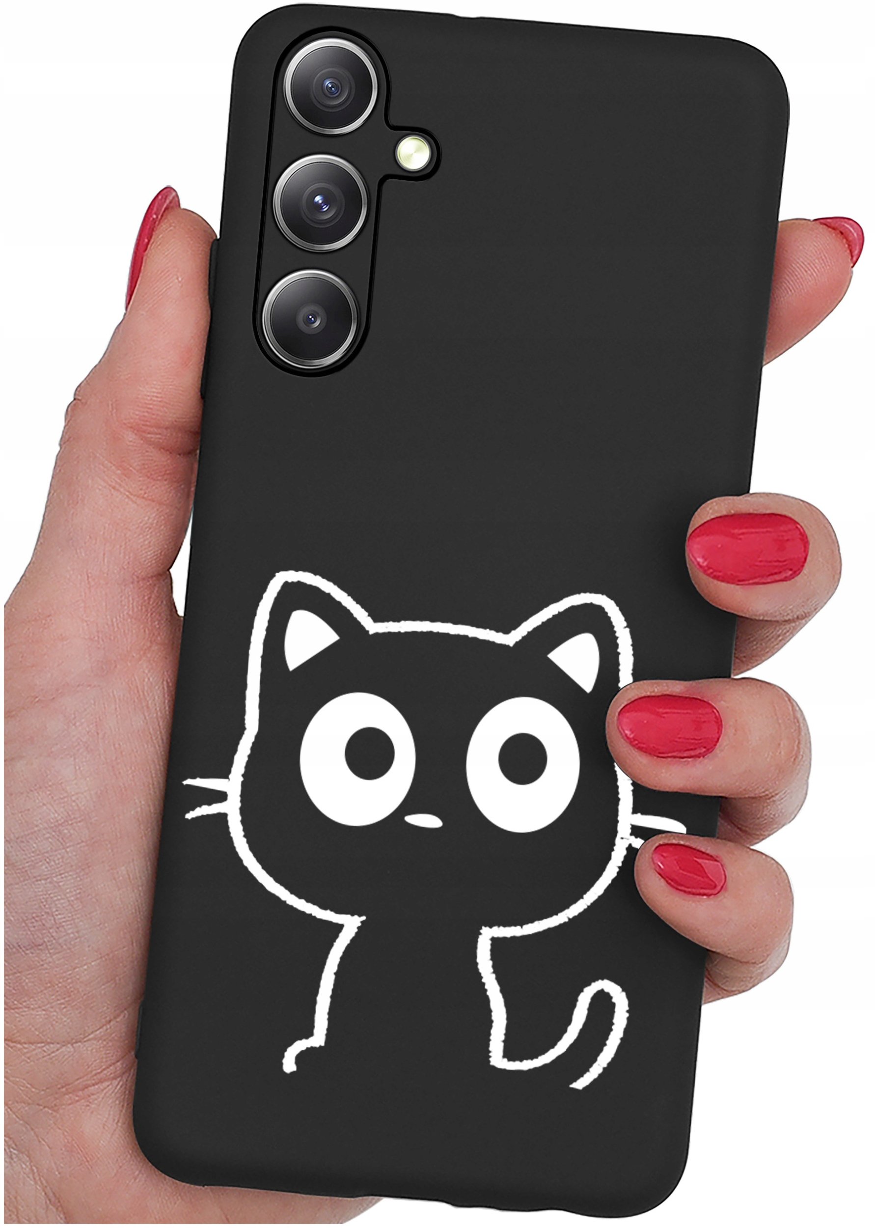 Etui do Samsung Galaxy A16 5G WZORY |SILIKONOWE MATT CASE + SZKŁO 9H