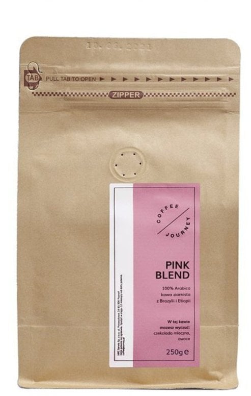 Kawa ziarnista Coffee Journey Pink Blend 250 g