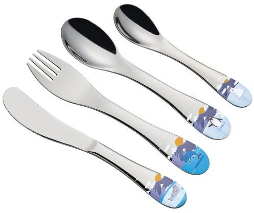 Cilio Sztućce dla dzieci Seaworld, 4 el.