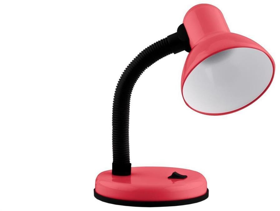 Lampka Biurkowa Stołowa Regulowana Szkolna Nocna E27 Różowa