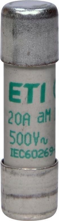 Wkładka topikowa cylindryczna CH10x38 aM 20A/500V 002652018