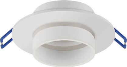 IDEUS Okrągła lampa podtynkowa Zodiak do przedpokoju biała