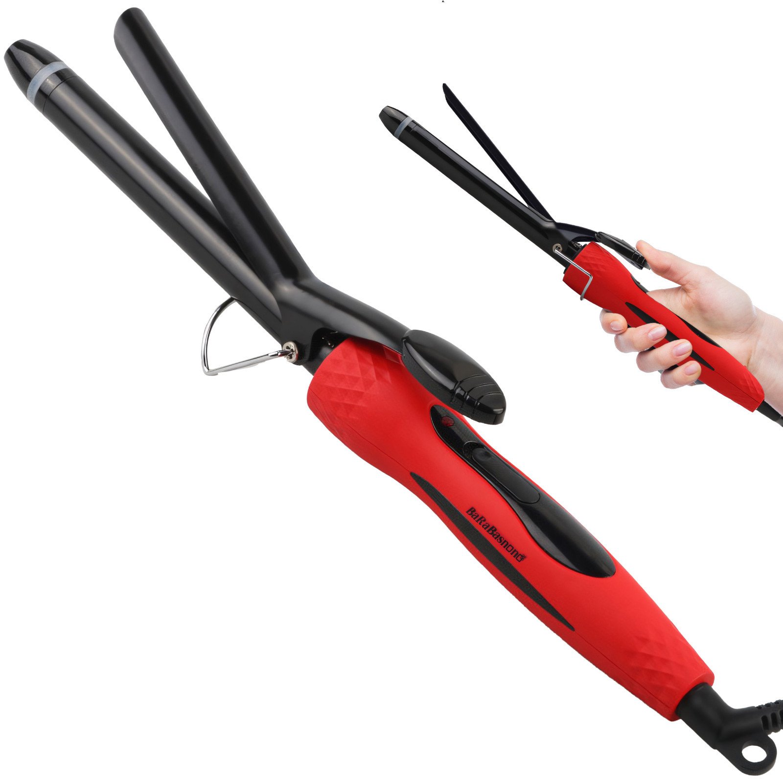 Lokówka ceramiczna do włosów loków śr. 19 mm 200C 45 W Lokówka ceramiczna do włosów loków śr. 19 mm 200C 45 W