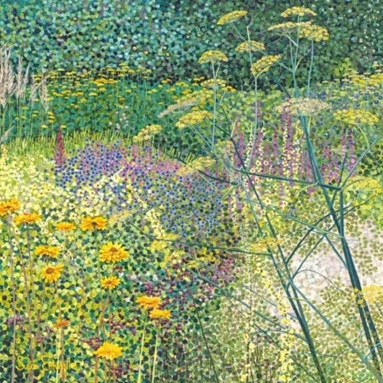 Susan Entwistle Karnet z kopertą Koper ogrodowy