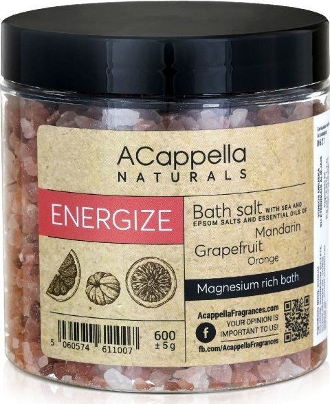 Aromika Sól Acappella Naturals Energize 600g
