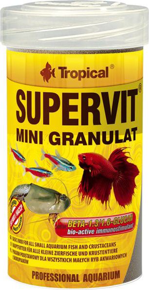 Tropical SUPERVIT mini GRANULAT PUSZKA 250ml