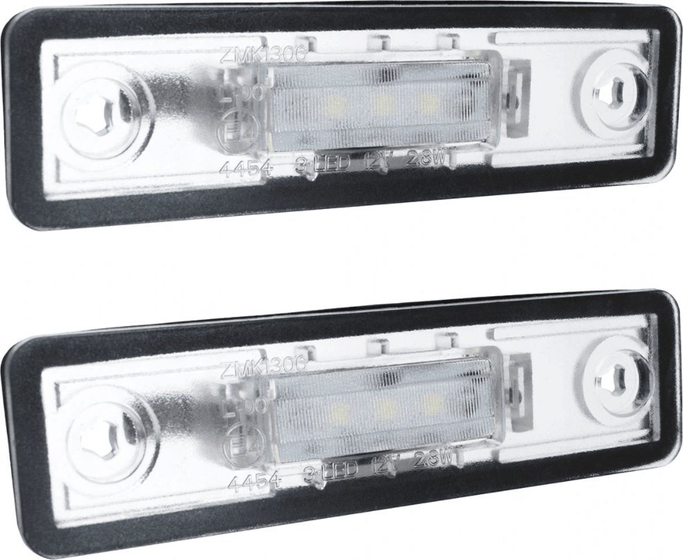 AutoTune ZESTAW LAMPEK LED DO TABLICY REJESTRACYJNEJ, AUTOTUNE, DO OPEL ASTRA F, ASTRA F KOMBI, ASTRA G, ASTRA G KOMBI, COMBO, CORSA B, CORSA C, OMEGA
