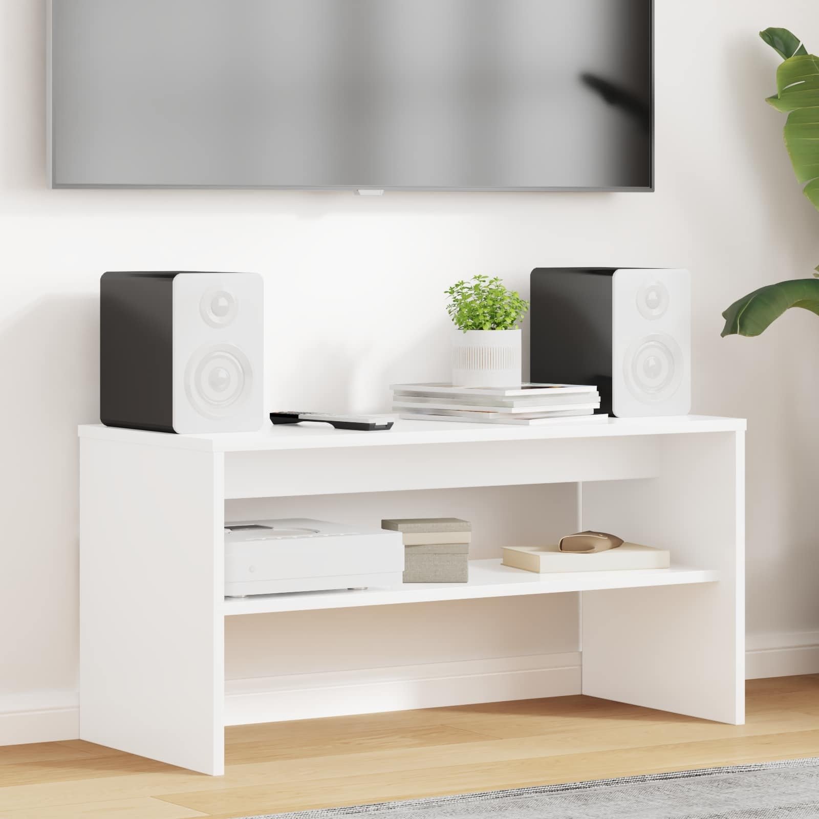 vidaXL Szafka pod telewizor Biały 80 x 35 x 40 cm