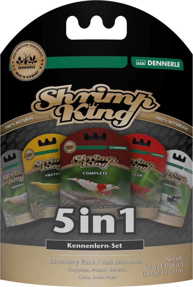 Dennerle Shrimp King 5in1 maistas krevetėms (5vnt x 6g)