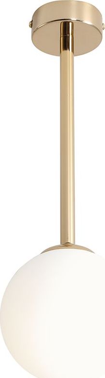 Lampa wisząca Aldex Lampa przysufitowa złota do salonu Aldex PINNE 1080PL_G30_S