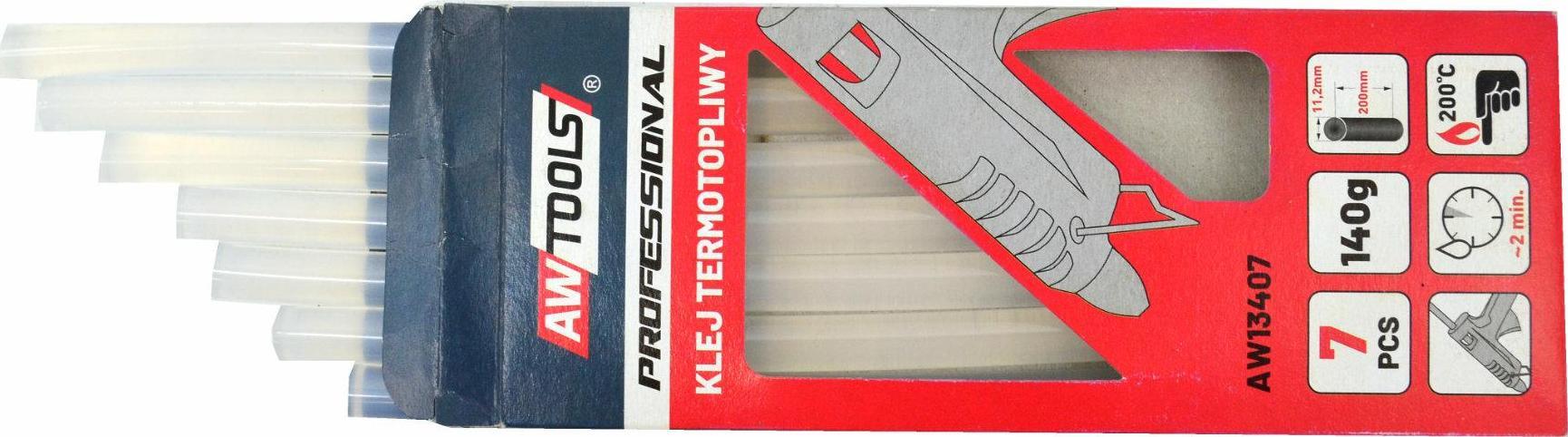 Wkłady klejowe AWTools AWTOOLS WKŁAD KLEJOWY TERMOTOPLIWY 7szt.