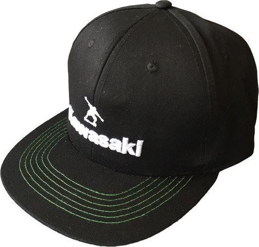 Kawasaki Czapka z daszkiem czarna rozmiar uniwersalny