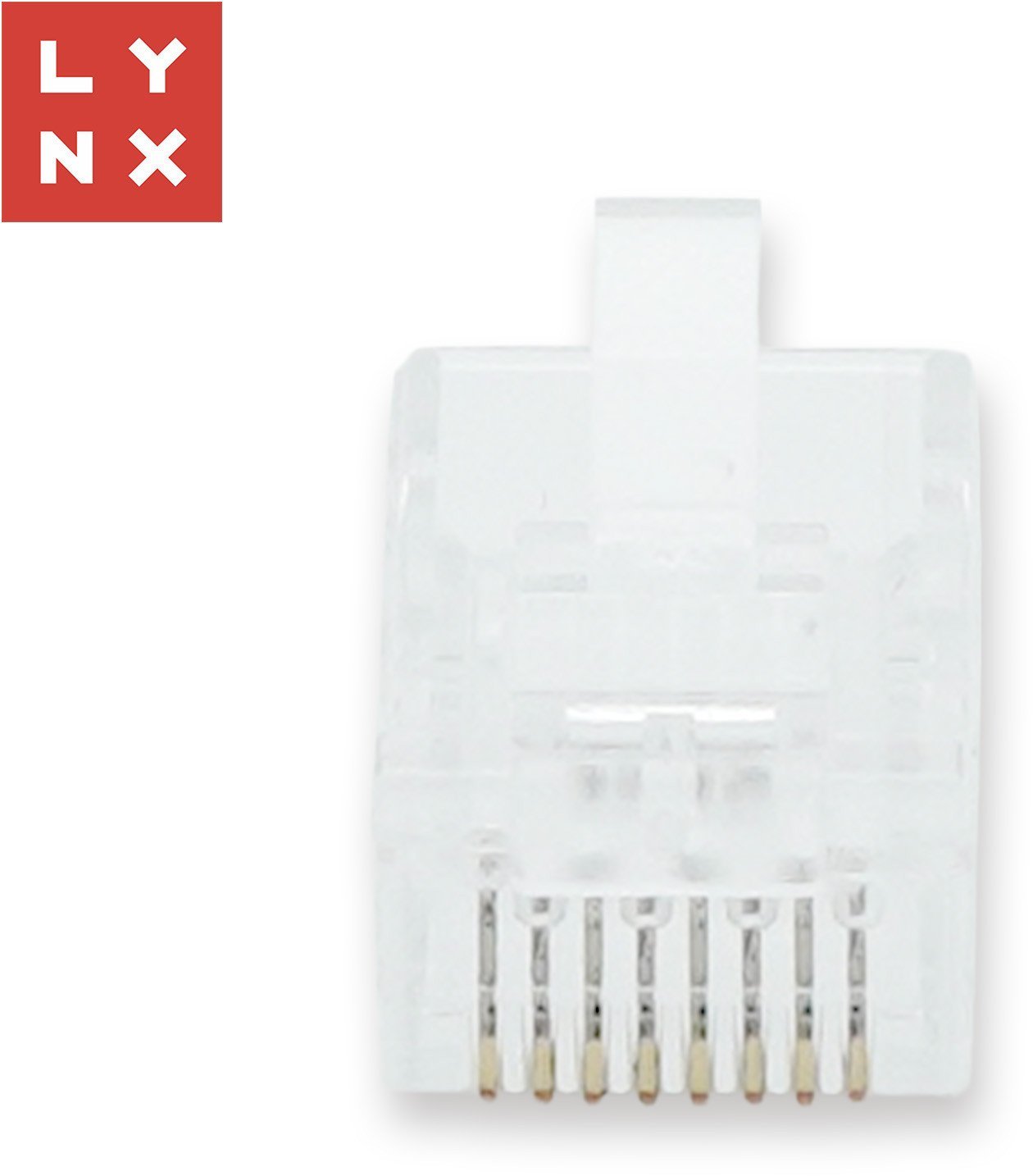 LYNX konektor UTP Cat5e, 50µ, 100ks