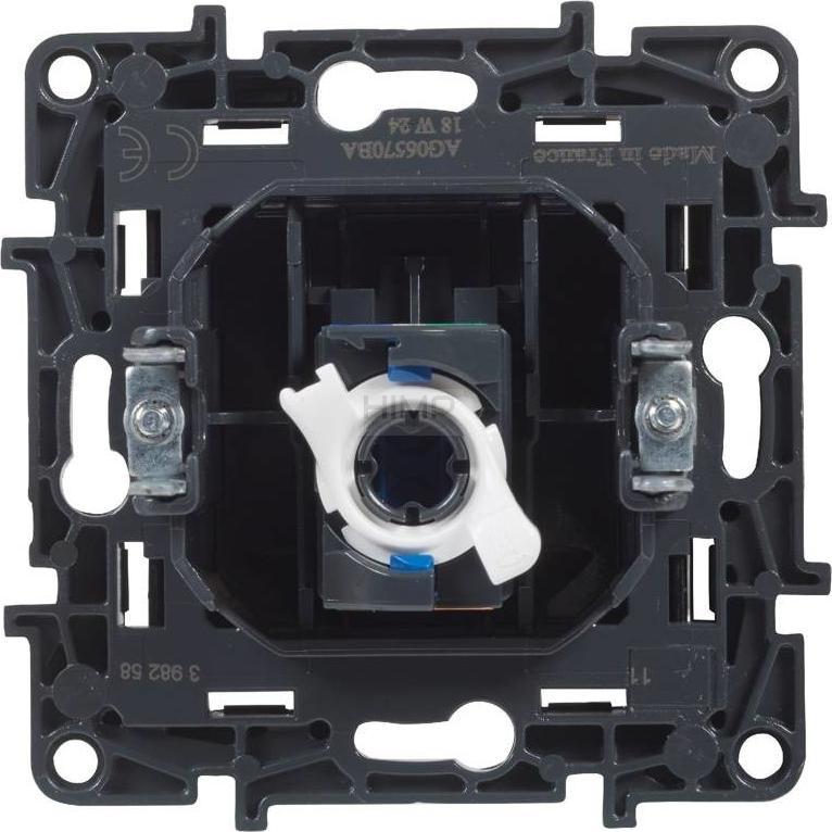 Legrand Gniazdo teleinformatyczne Legrand Niloe Step 863563 RJ45 kat. 6 UTP pojedyńcze czarne