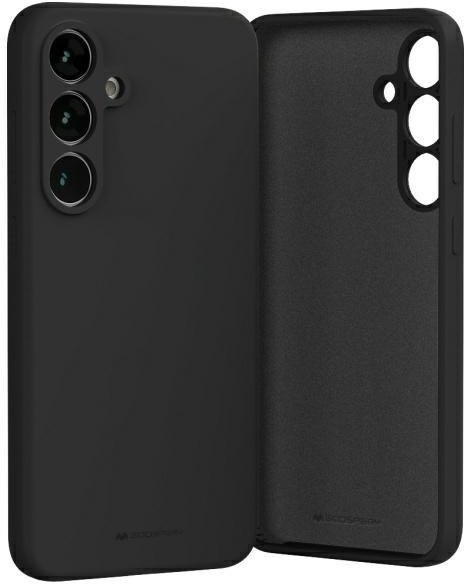 Etui Mercury Silicone do Samsung Galaxy S24 FE czarny