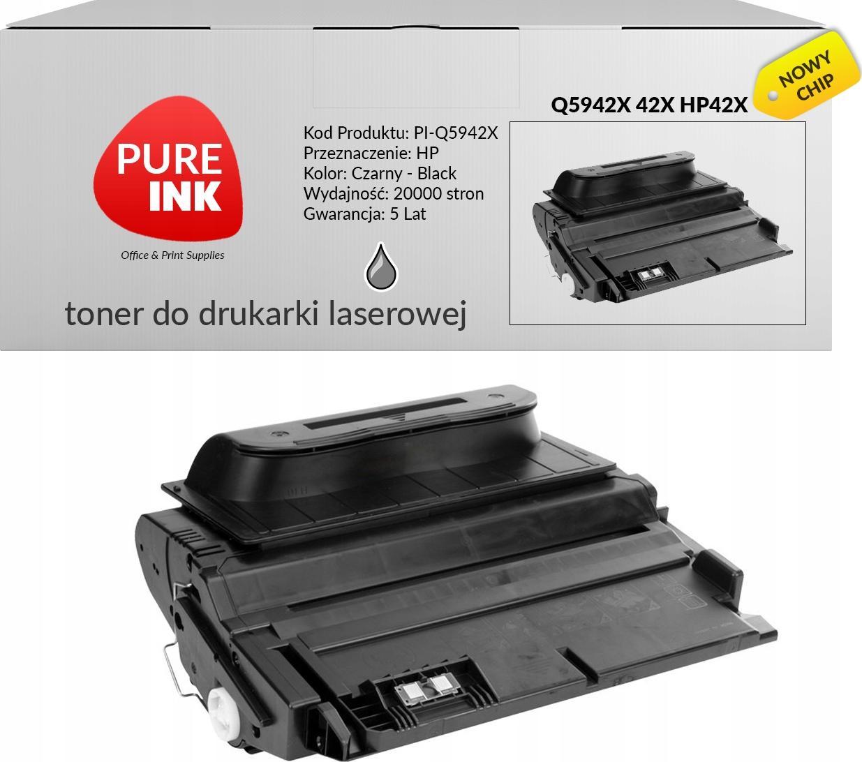 Toner Pureink Black Zamiennik 42X