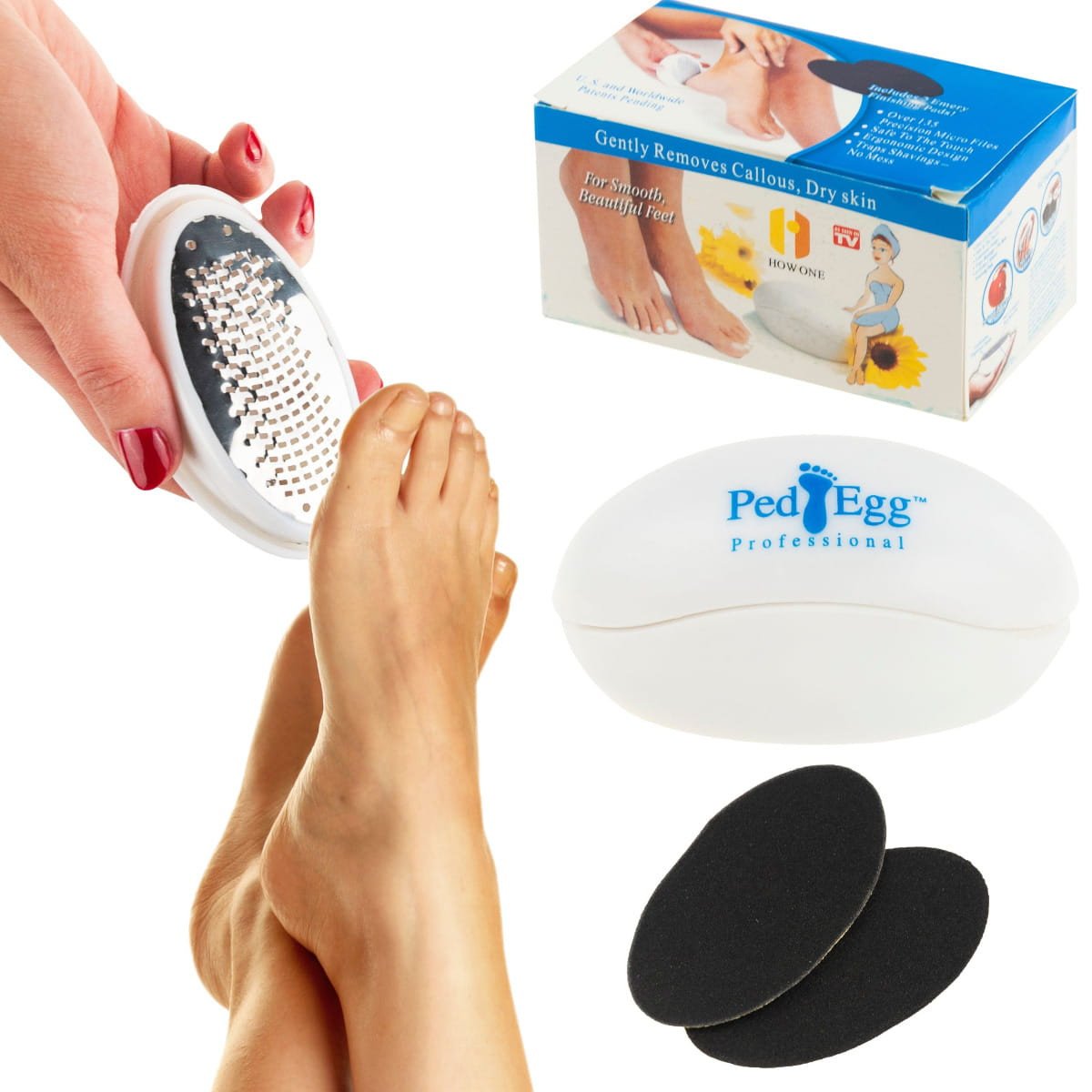 TG66303 PEDEGG TARKA DO STÓP PIĘT PUMEKS PEDICURE