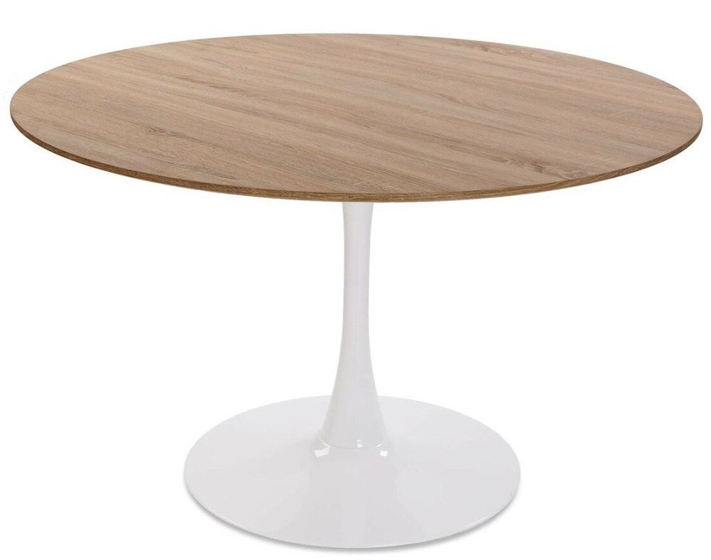 Stoły do Jadalni Versa Lia Metal Drewno MDF 120 x 73 x 120 cm