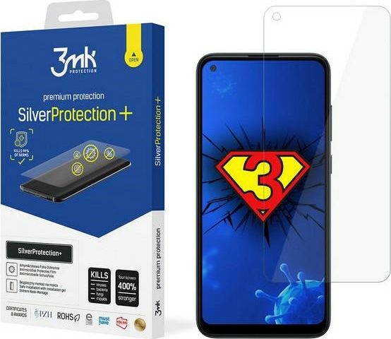 3MK 3MK Silver Protect+ Sam A115 A11 Folia Antymikrobowa montowana na mokro