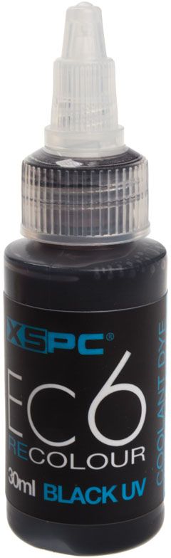 XSPC barwnik EC6 ReColour Dye, 30ml, czarny UV (5060175589446)