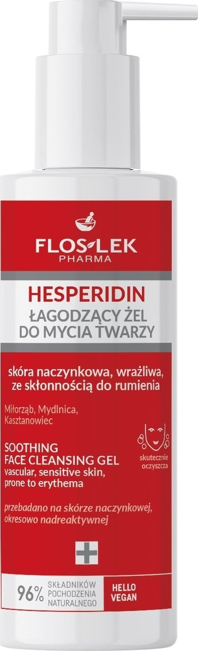 Floslek Hesperidin żel do mycia twarzy 175ml