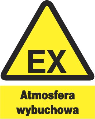 Mój dom Zoo-25 - Ex Atmosfera Wybuchowa- Znak Bhp