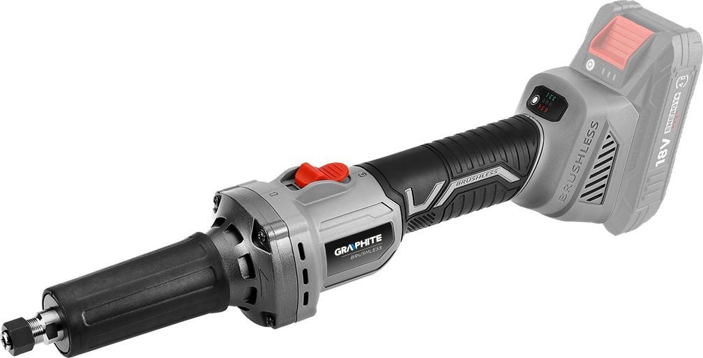 Szlifierka Graphite Szlifierka prosta bezszczotkowa 18V Energy+, 58GE146