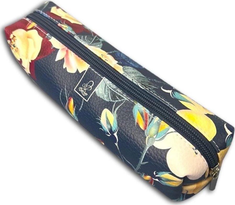 Piórnik Bee-bee Piórnik prostokąt żółte kwiatki