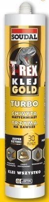 KLEJ MONTAŻOWY HYBRYDOWY 290ML T-REX GOLD TURBO