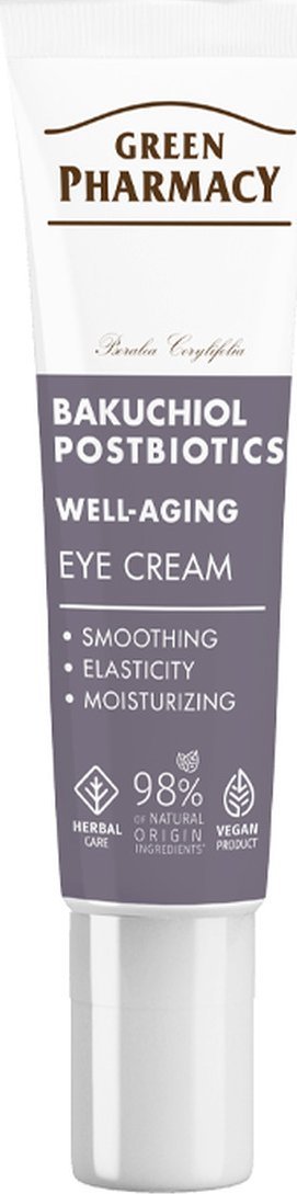 Green Pharmacy Krem pod oczy Bakuchiol + postbiotyki 15ml