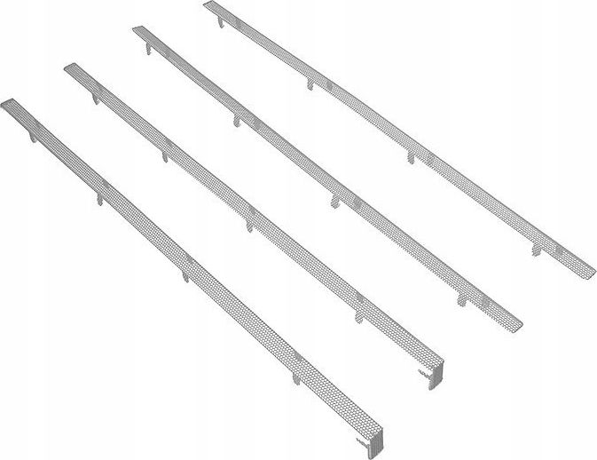 BitFenix Mesh-Stripes dla Shinobi Midi-Tower białe (BFC-SNB-150-WX-SP)