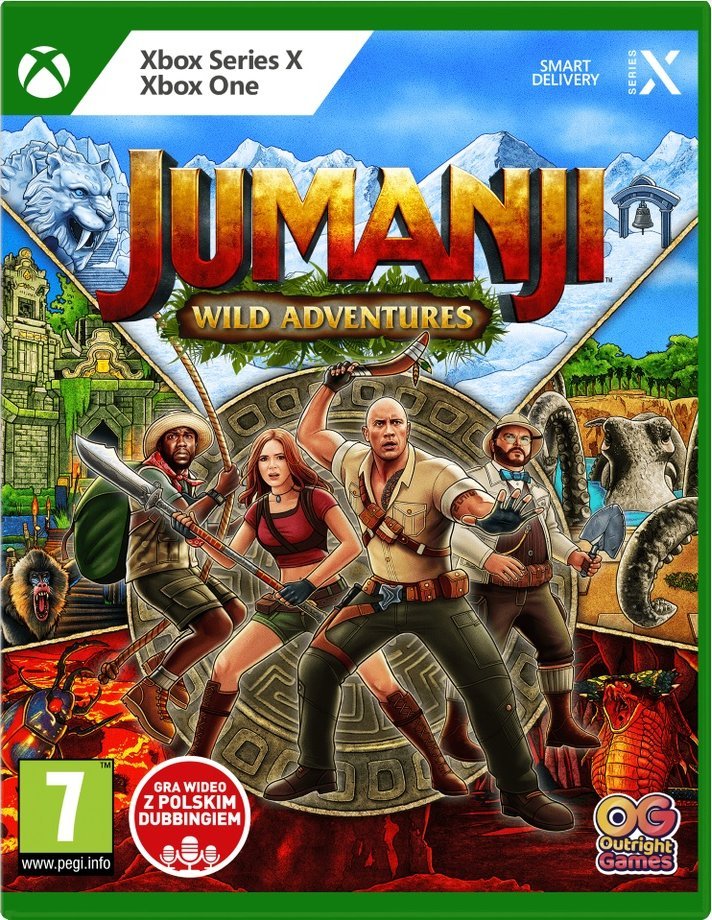 Jumanji Dzikie Przygody PL (XONE/XSX)