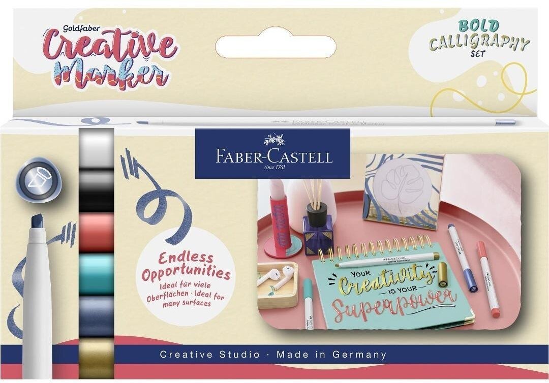 Faber-Castell Pisak goldfaber 6 kolorów