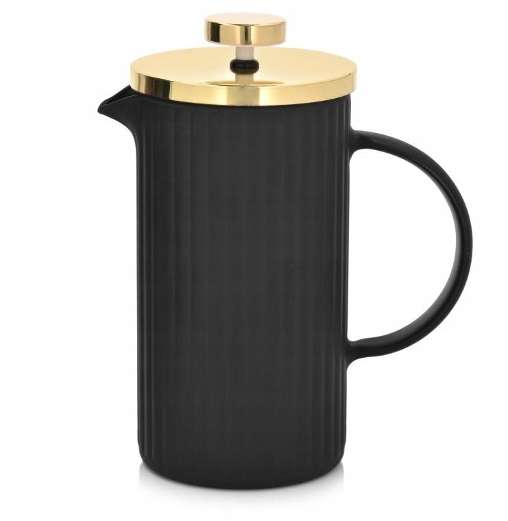 Ambition Curly Gold Zaparzacz do Herbaty 600 ml Szklany Stylowy Design