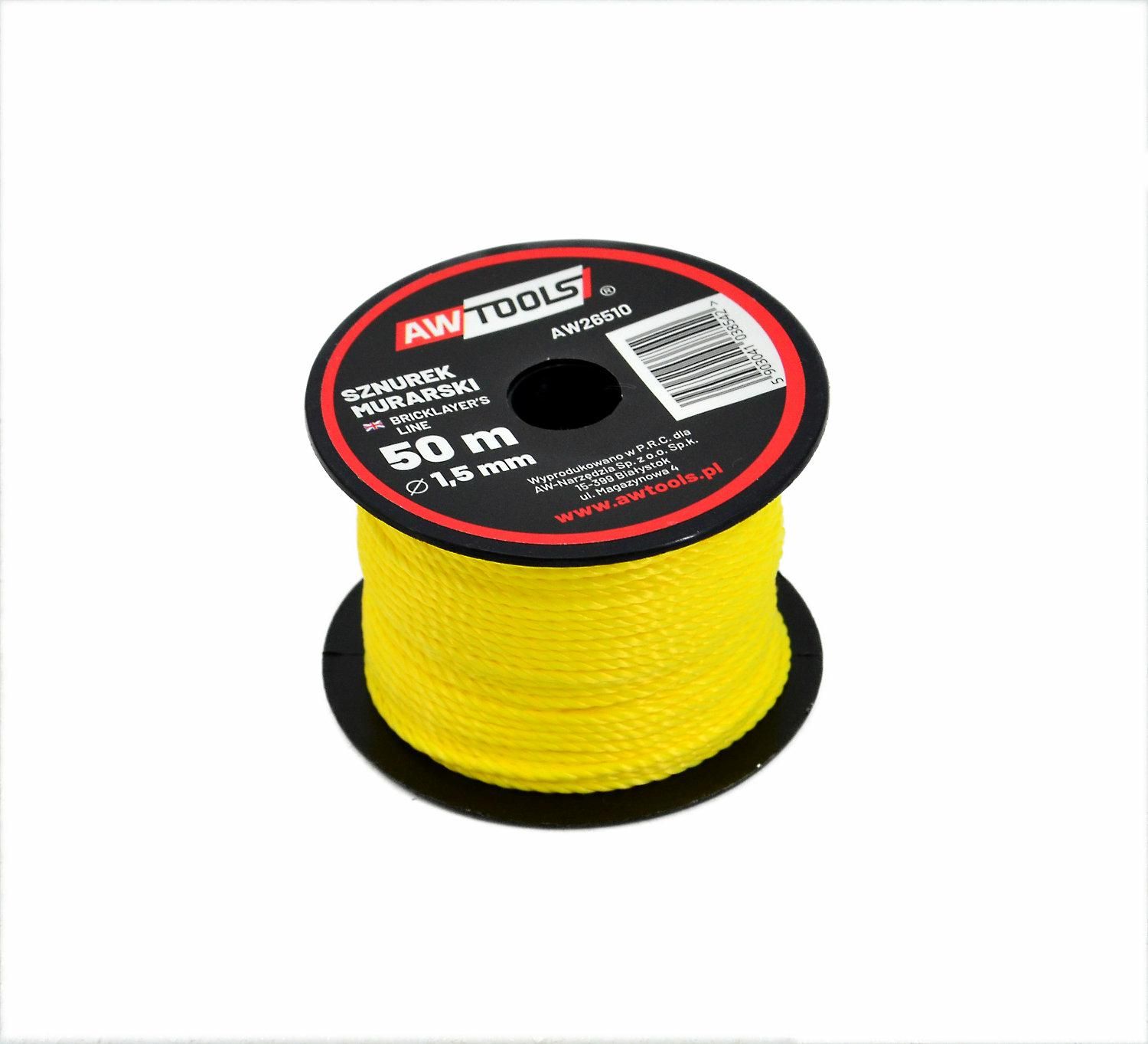 AWTools AWTOOLS SZNUREK MURARSKI 50m / 1,5mm AW26510