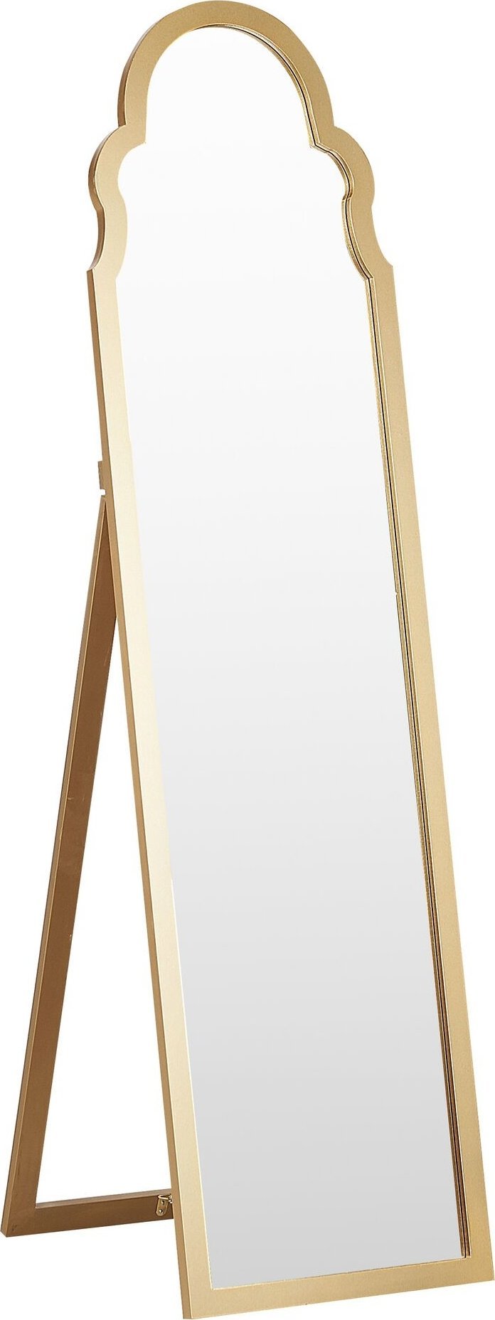 Beliani Lustro Stojące 40 X 150 Cm Złote Chatillon!