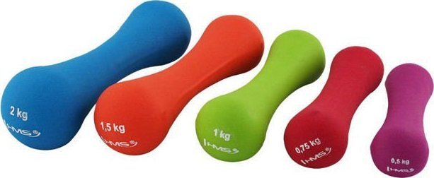 HMS Hantle 17025 neoprenowe 5 x Różne rodzaje obciążenia w zestawie