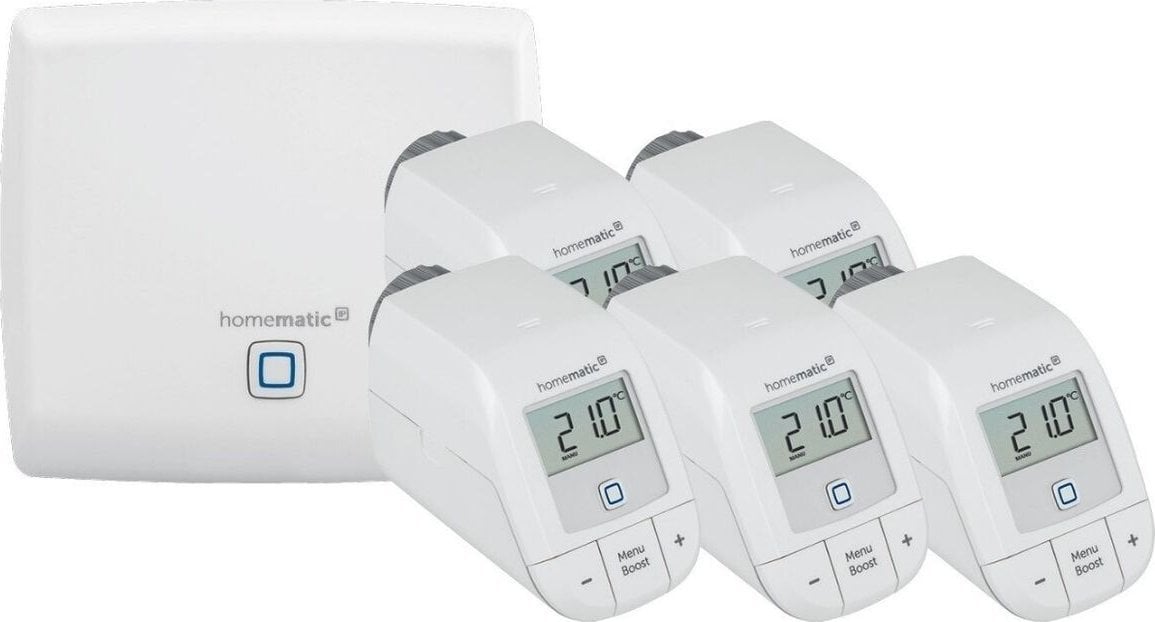 HomeMatic Bundle Homematic IP Access Point + 5x HKT basic