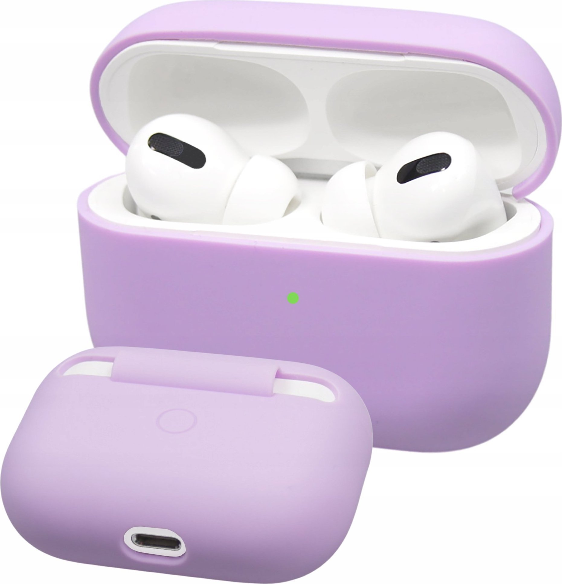 4TechGoods AIRPODS PRO ETUI SILIKONOWE CASE FIOLETOWY