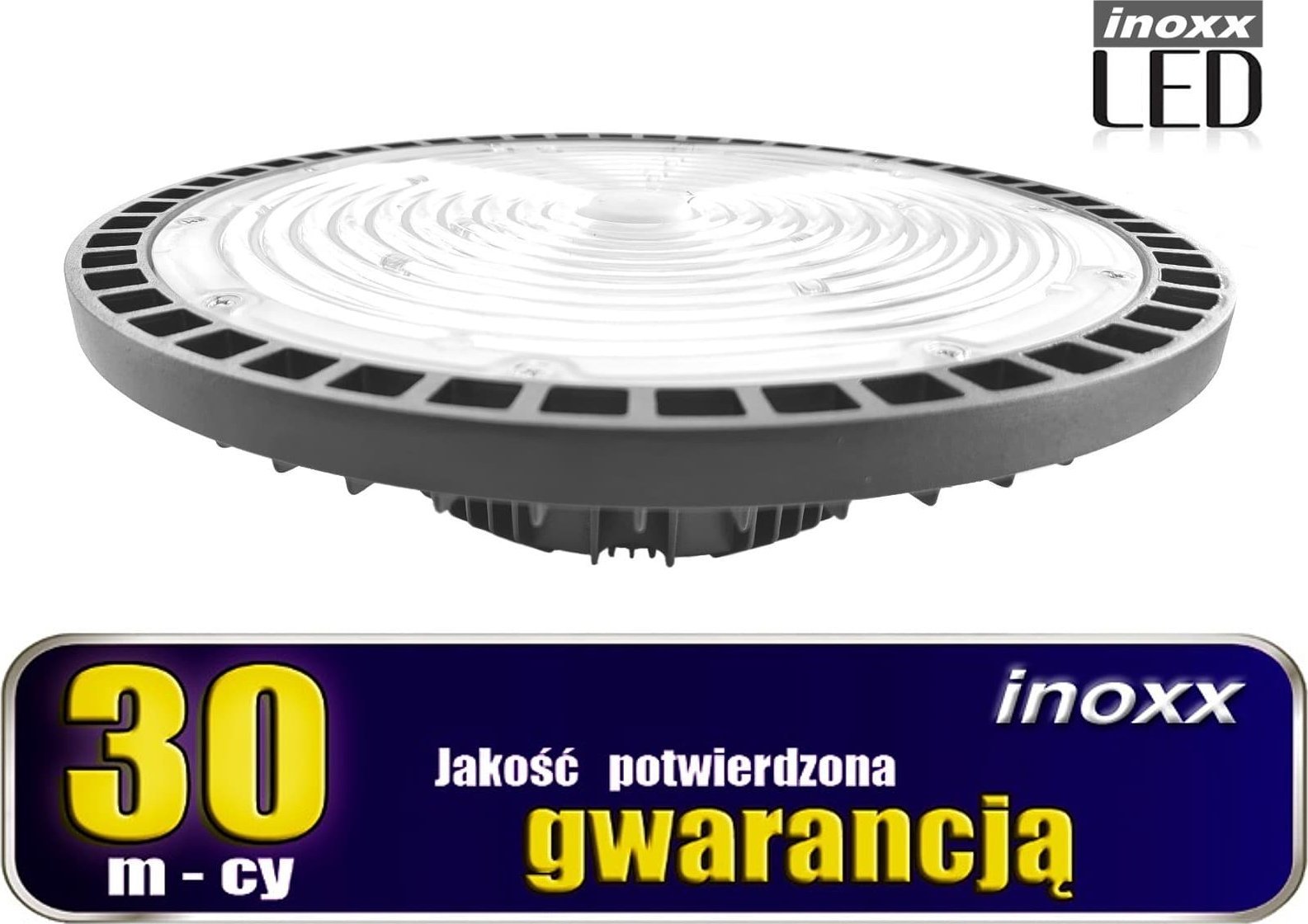 Nvox Lampa przemysłowa led ip65 200w high bay ufo 24 000lm 4000k neutralna
